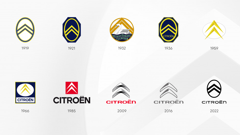 Компания Citroen представила обновленный логотип