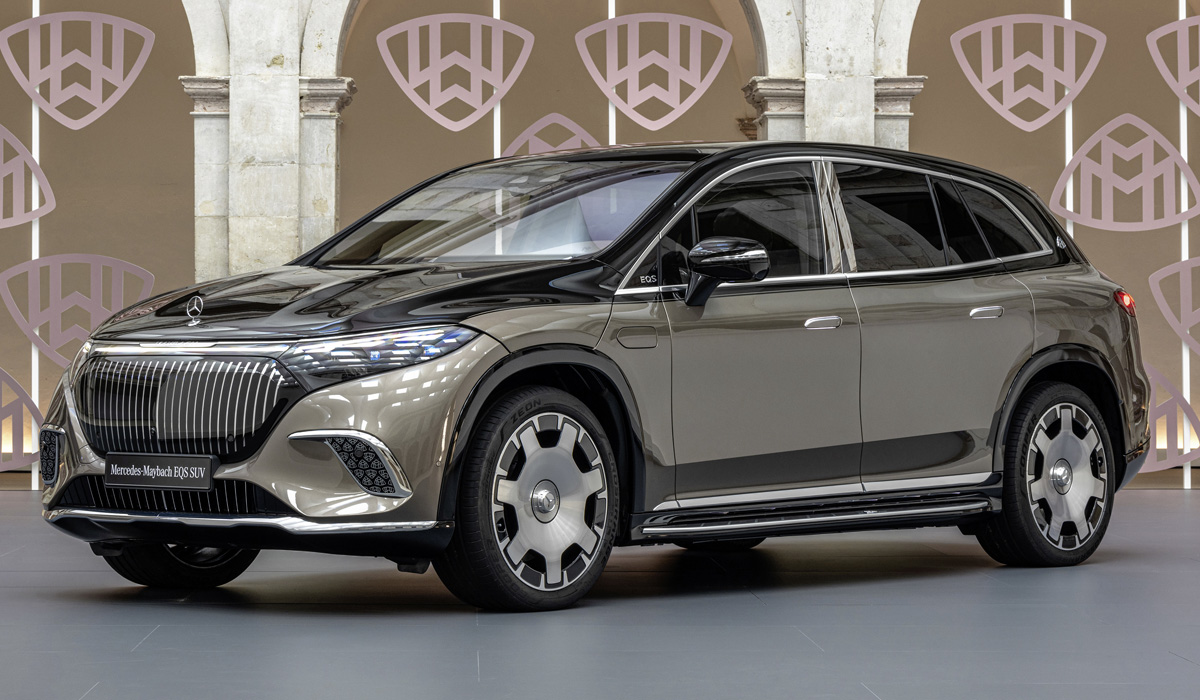 Представлен электрический Mercedes-Maybach EQS SUV — Авторевю