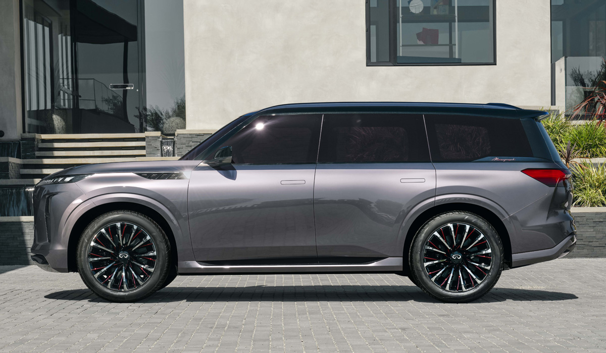 Концепт Infiniti QX Monograph предвестил новый QX80 — Авторевю