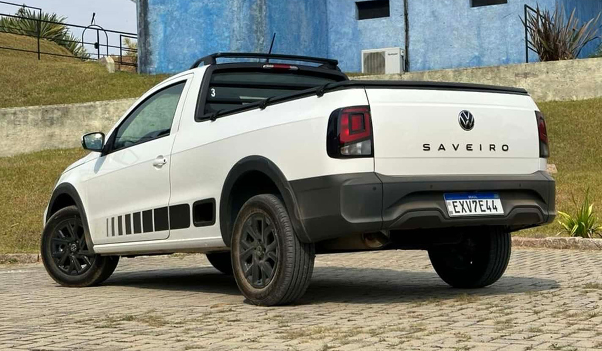 Легковой пикап Volkswagen Saveiro подвергся третьему обновлению