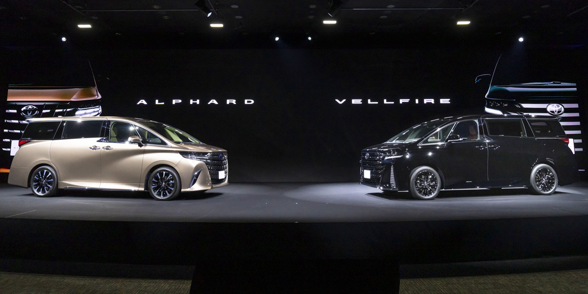 Минивэны Toyota Alphard и Vellfire: новое поколение