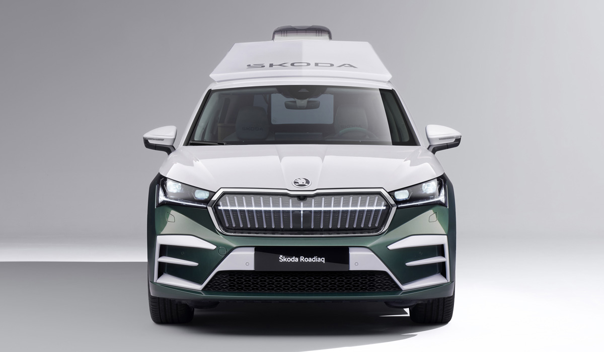 Представлен мобильный офис Skoda Roadiaq — Авторевю