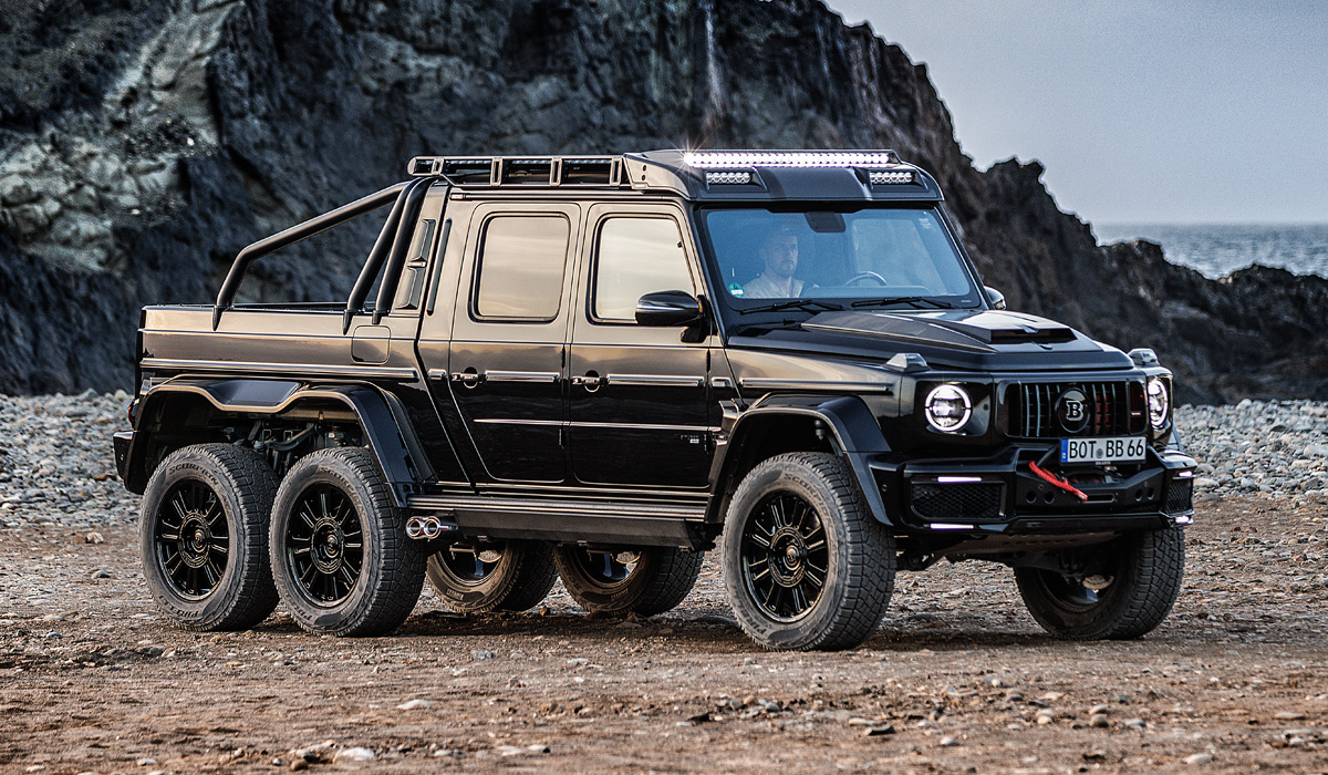 Brabus представил G-класс 6x6 в двух версиях — Авторевю