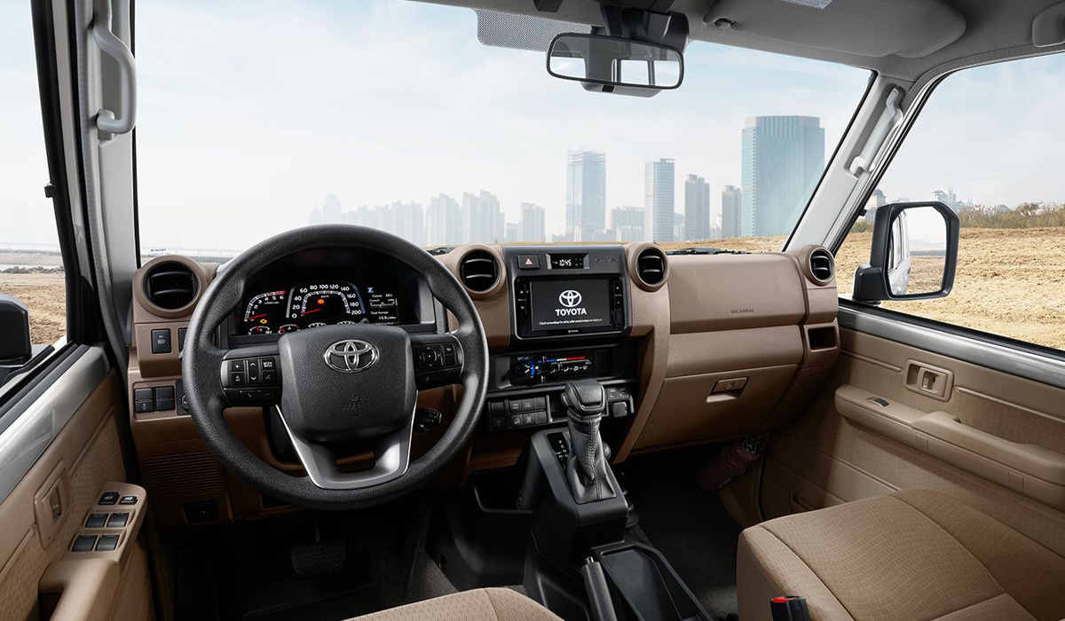 Модернизированная Toyota Land Cruiser 70: бензин и трехдверка