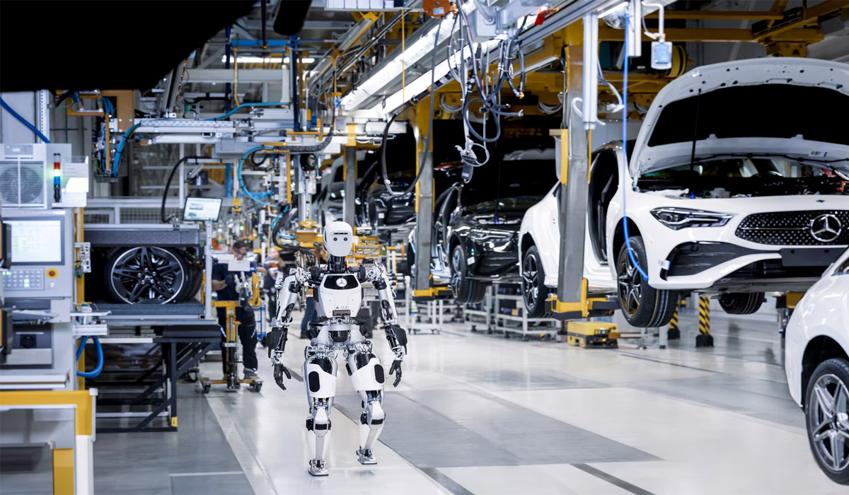 BMW и Mercedes начинают использовать андроидов на производстве