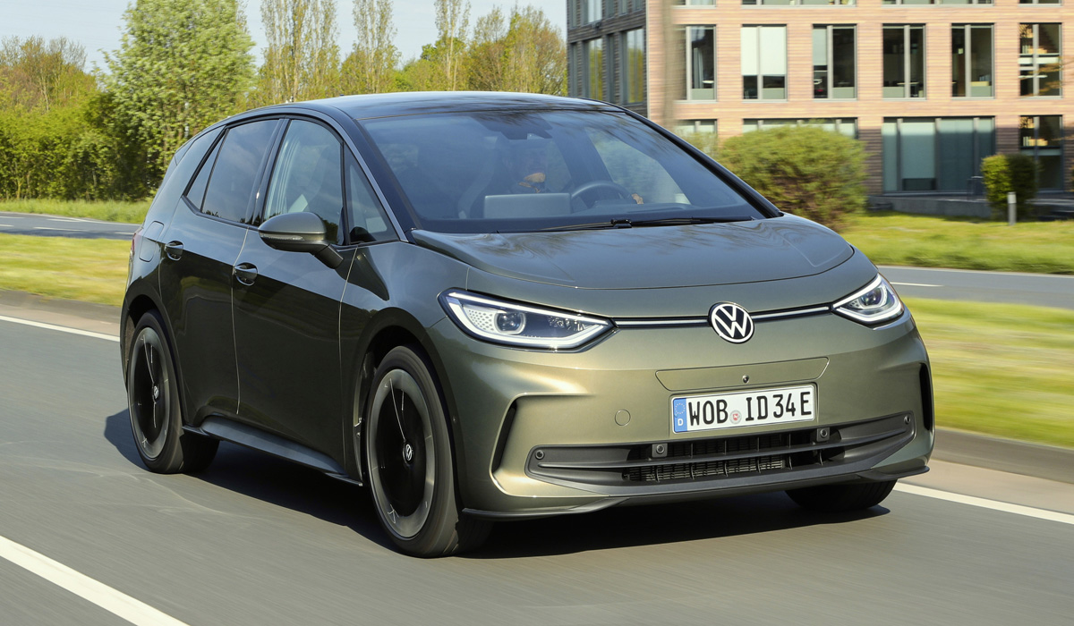 Электромобиль Volkswagen ID.3 обновлен во второй раз