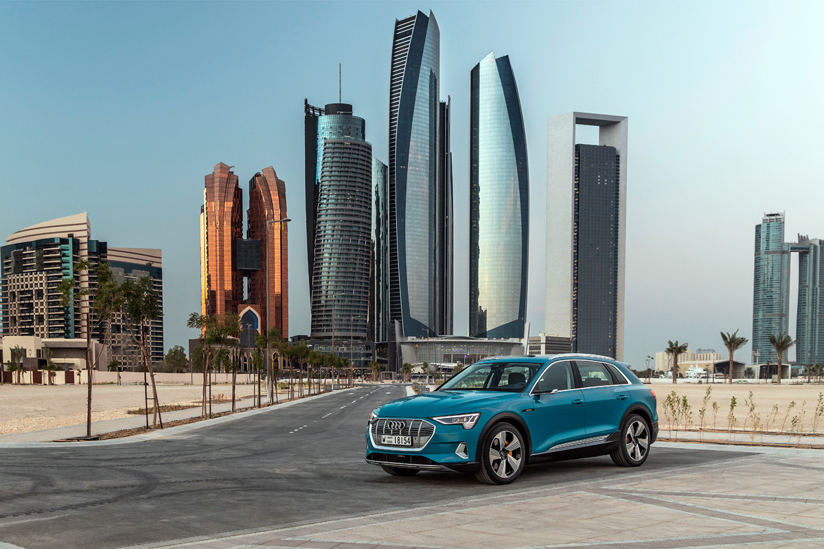 Е-Тролль: первый серийный электромобиль Audi в арабских песках