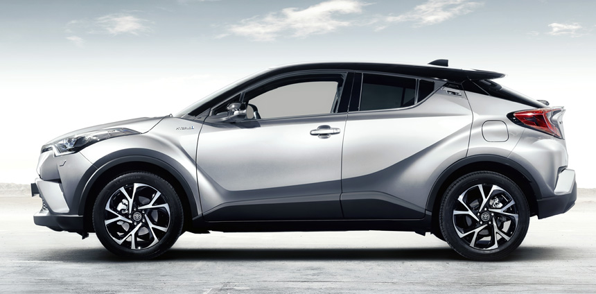 Toyota chr объем багажника