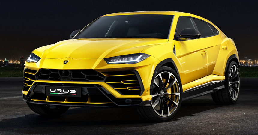 Кроссовер lamborghini urus