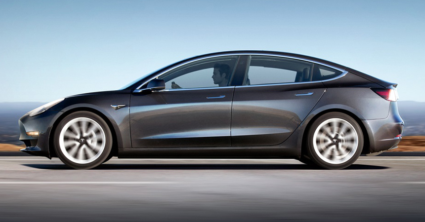 Tesla model 3 длина