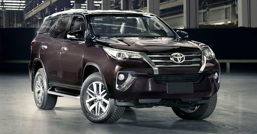 Toyota fortuner из оаэ