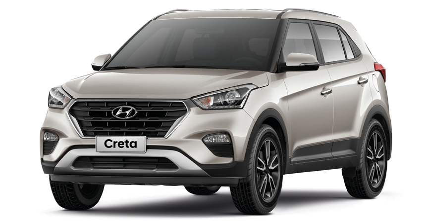 Hyundai Creta 2.0 AT (149 л.с.) 4WD, II поколение, Серый