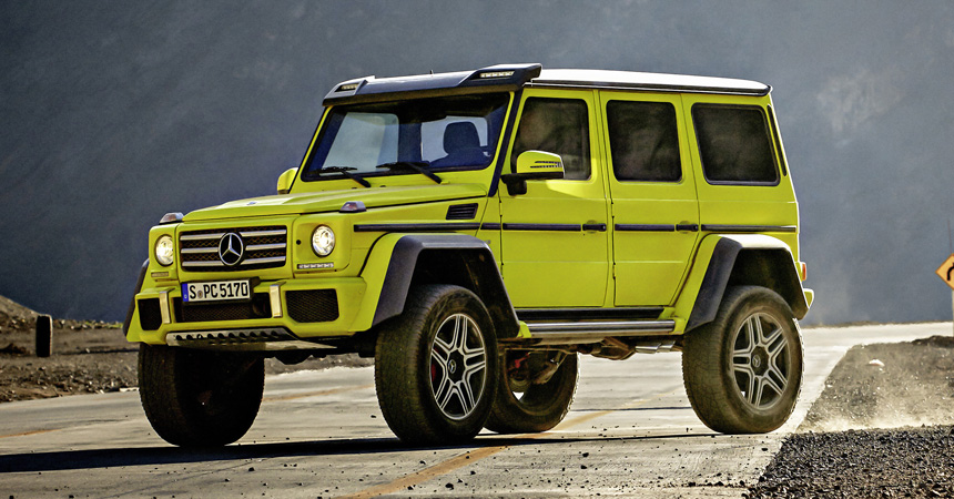 «Вездеход» Mercedes-Benz G-class 4×4²