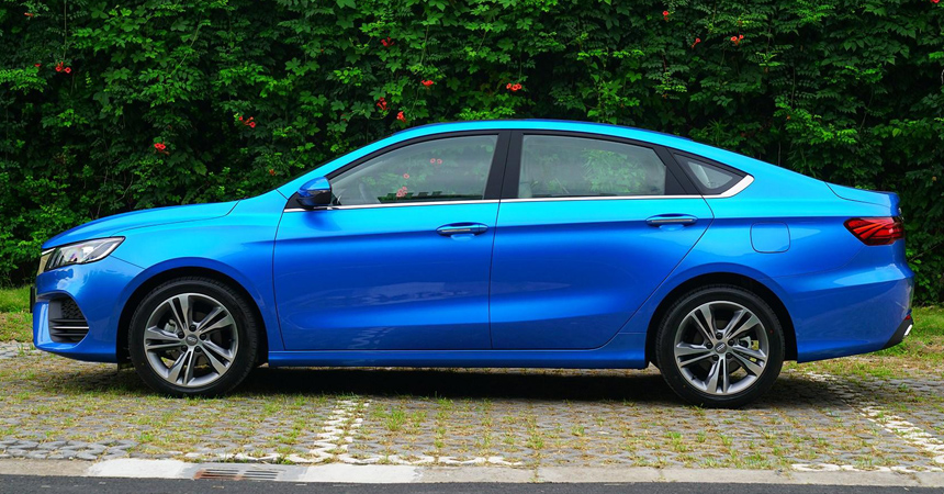 Новый седан geely