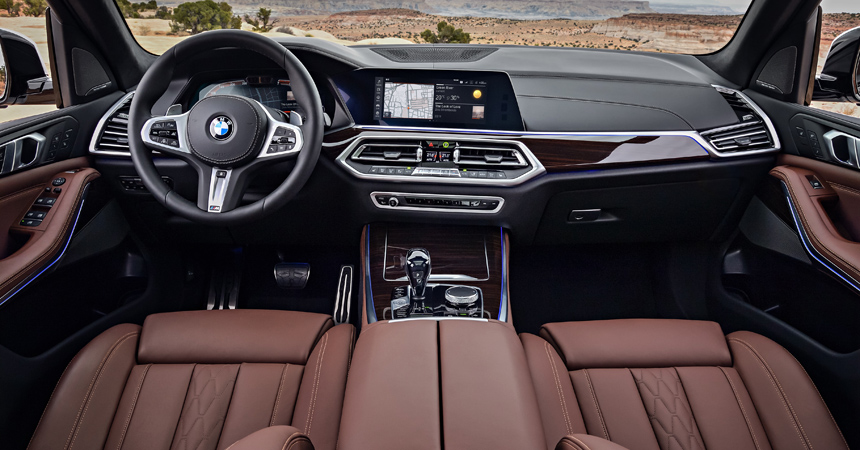 Интерьер BMW X5 (2018-2023)