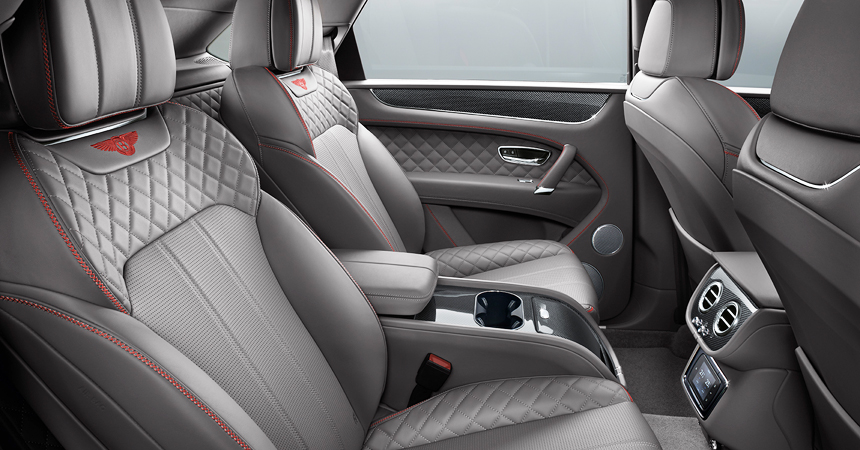 Bentley bentayga салон