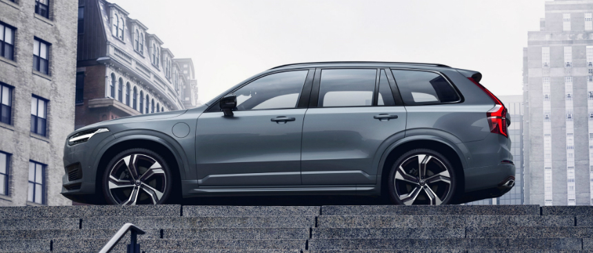 Черный вольво xc90