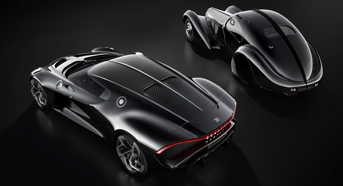 Bugatti La Voiture Noire: не просто черный автомобиль