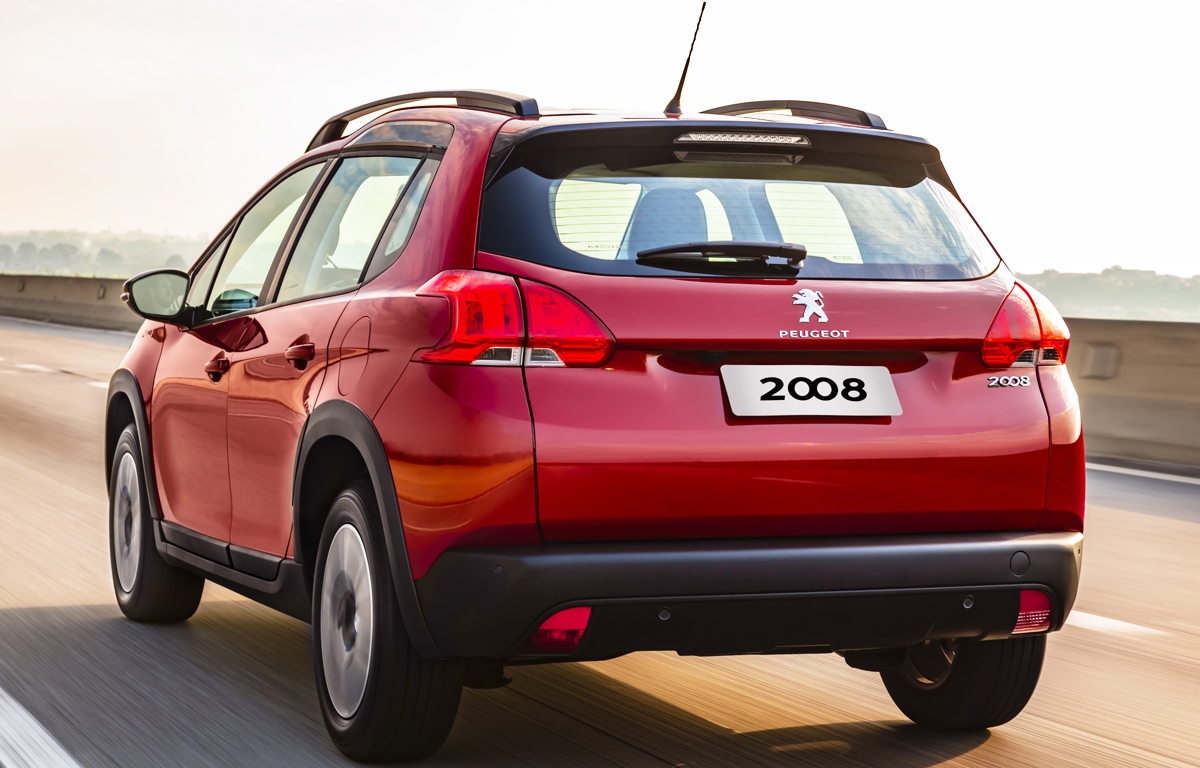 Peugeot 2008 объем багажника