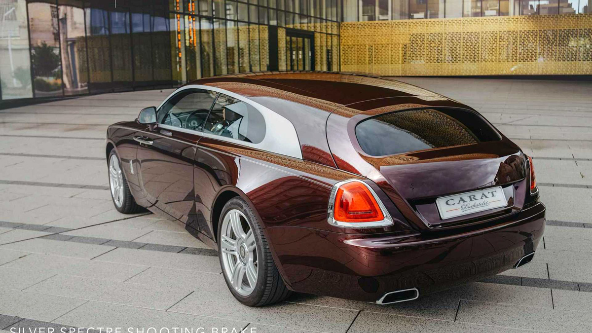 Из купе RollsRoyce Wraith сделали мелкосерийный универсал — Авторевю