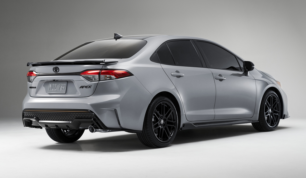 Представлена Toyota Corolla Apex Edition с боевым шасси «Новый