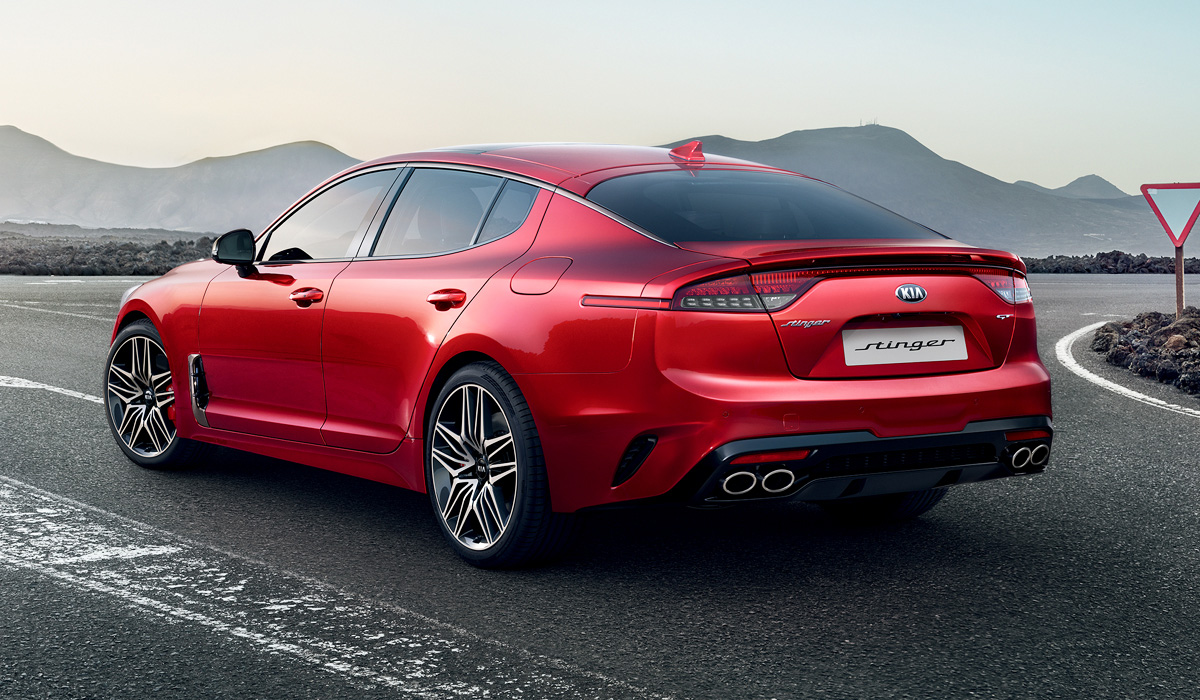 Kia stinger из кореи