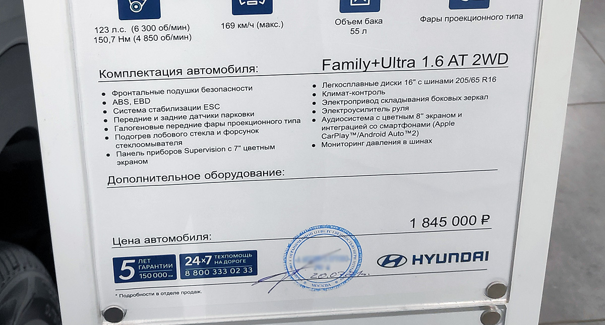 Комплектации и цены Hyundai Новая CRETA