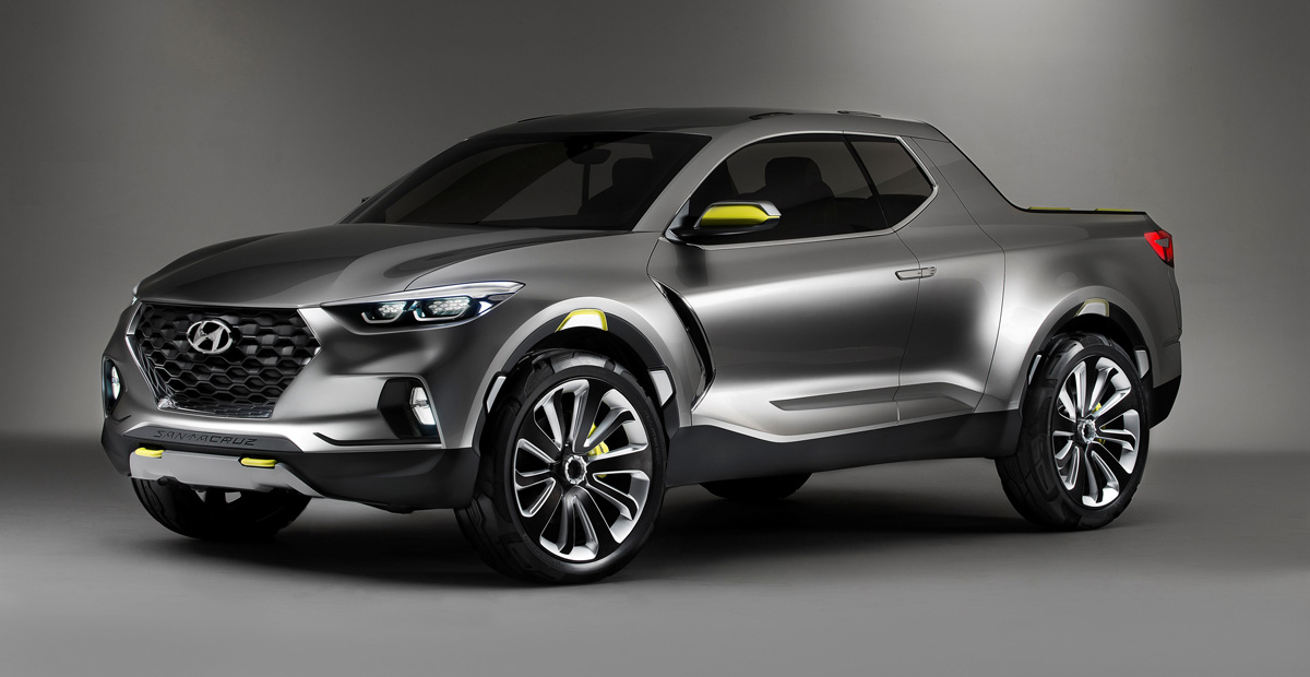 Пикап hyundai santa cruz