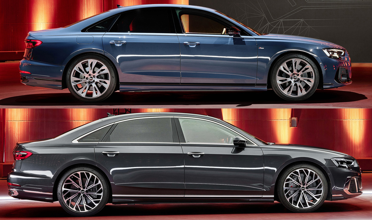 Audi a8 габариты