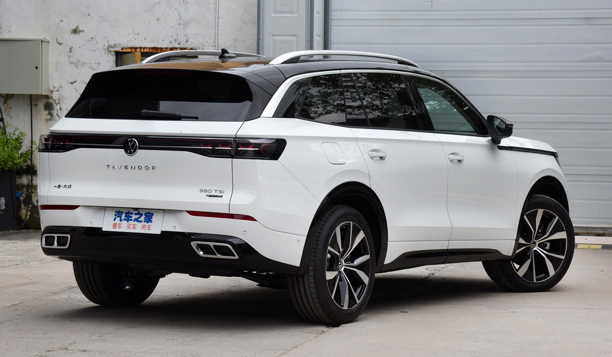 Представлен большой кроссовер Volkswagen Tavendor - Строим сами