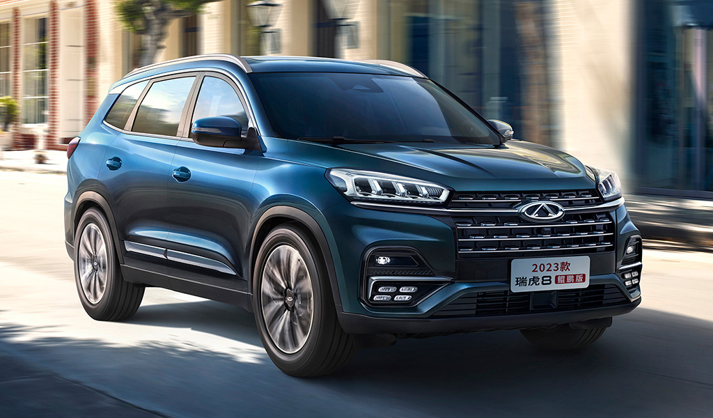 Chery Tiggo 8 снова обновлен: теперь другой салон