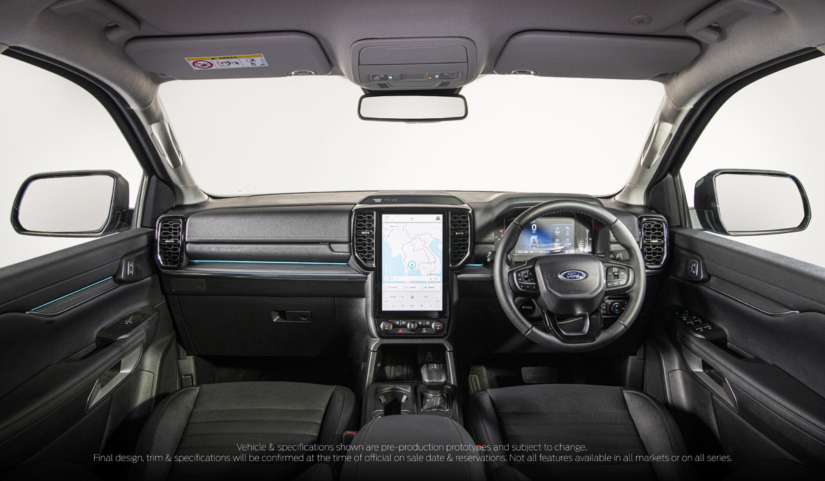 Ford Everest 2023 дебютирует как внедорожник на базе грузовика с дизельным двигателем V6