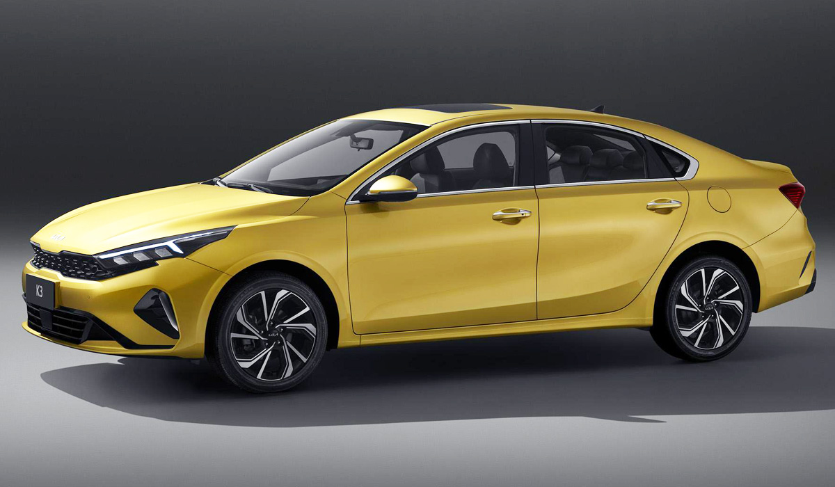 Обновленный седан Kia K3 больше сенсоров для Cerato — Авторевю