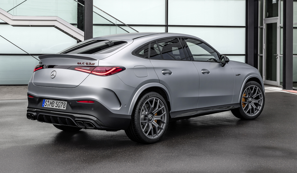 Мощные кроссоверы Mercedes-AMG GLC: теперь Coupe — Авторевю