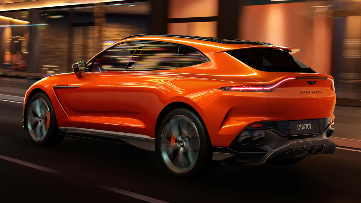 Кроссовер Aston Martin DBX707: новый салон без младших версий — Авторевю