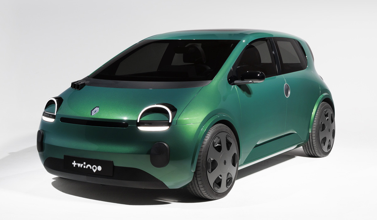 Концепт Renault Twingo E-Tech 2023 года