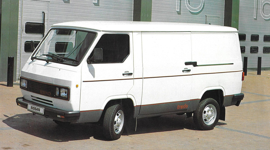 Nissan Ebro Trade восьмидесятых годов