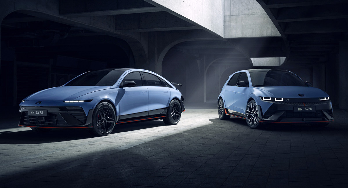 Показан драйверский Hyundai Ioniq 6 N со спецэффектами