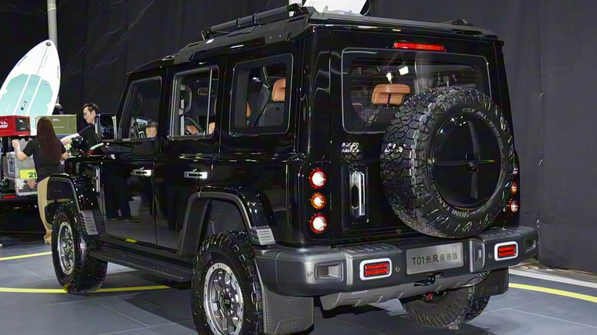 Внедорожник BAW 212: дизельная версия и трехдверный кузов Внедорожник BAW 212: дизельная версия и трехдверный кузов