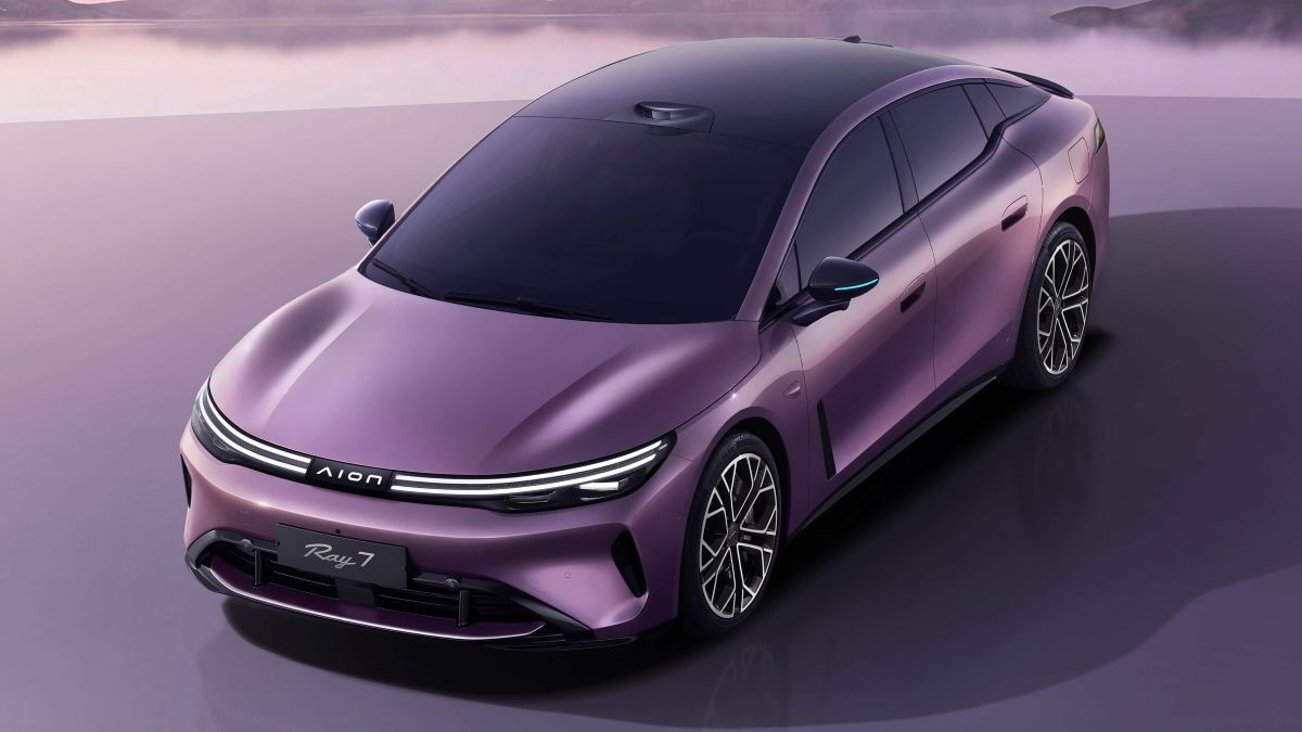 Лифтбек GAC Aion Ray 7: модный облик и техника Huawei