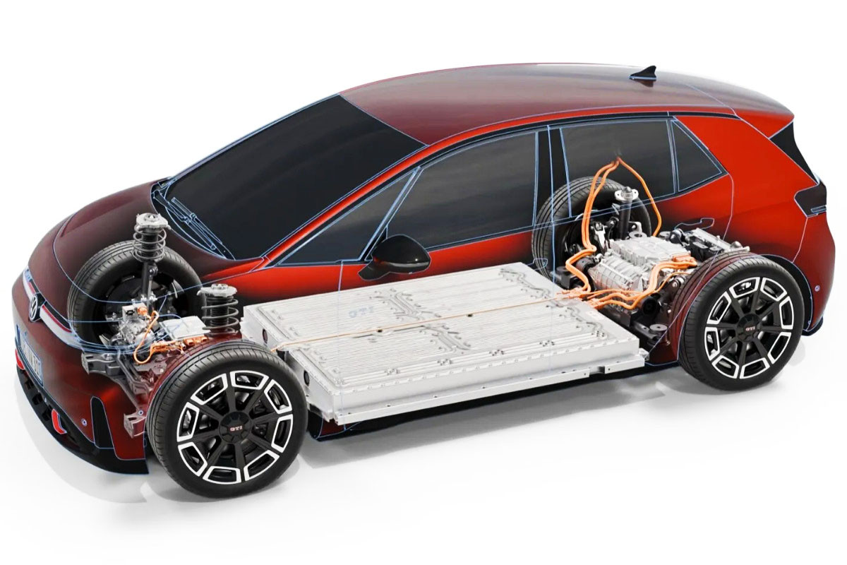 Заднеприводный электрохэтч Volkswagen ID.3 GTI: мощнейший джи-ти-ай в истории марки